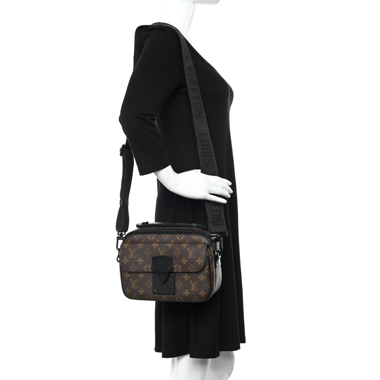 Monogram Macassar S Lock Messenger