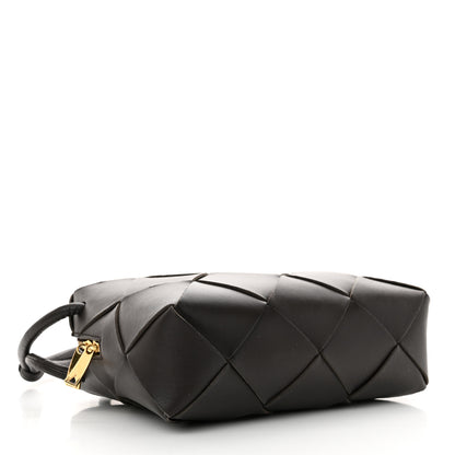 Bottega Veneta Lambskin Maxi Intrecciato Small Cassette Camera Bag Fondant 4 of 9