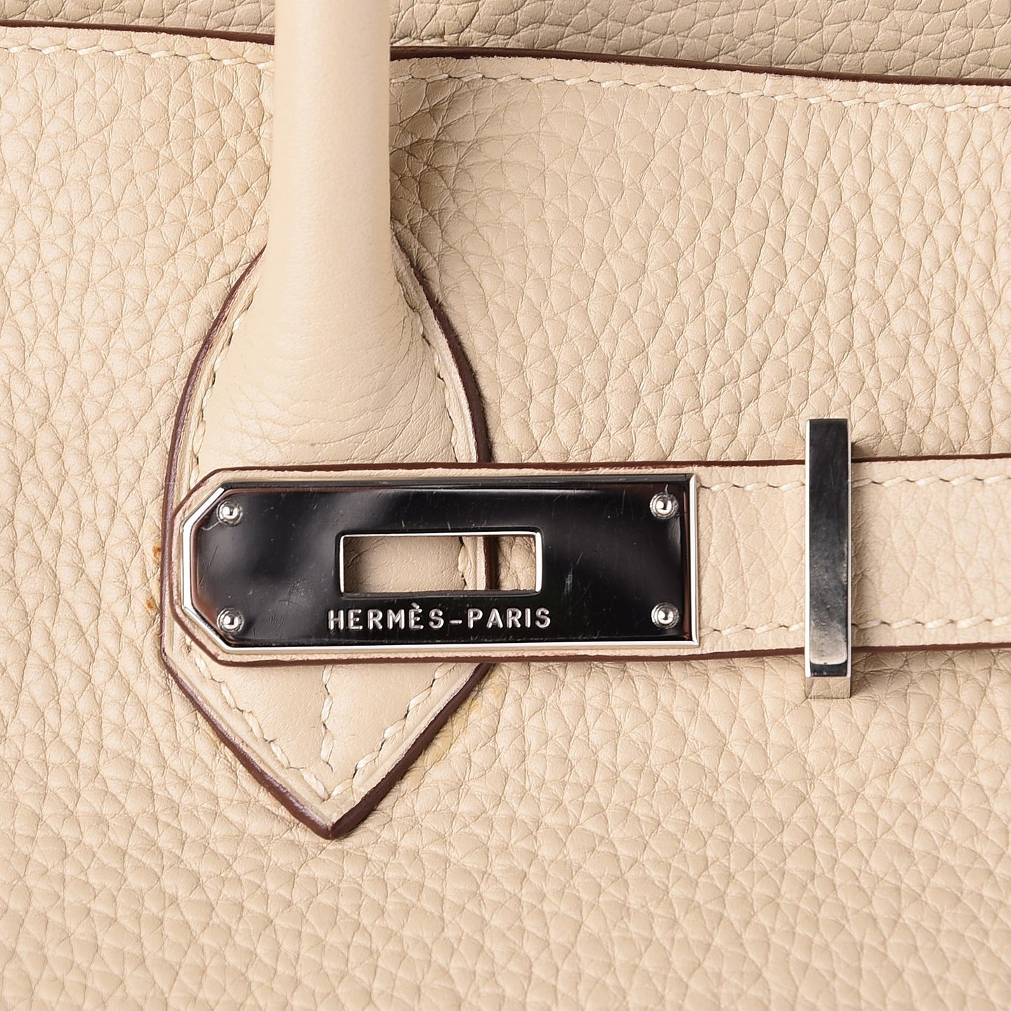 Taurillon Clemence Birkin 35 Parchemin