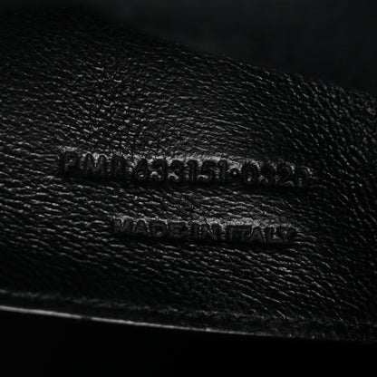 Saint Laurent Calfskin Crocodile Embossed Monogram Baby Niki Chain Satchel Algea 8 of 11