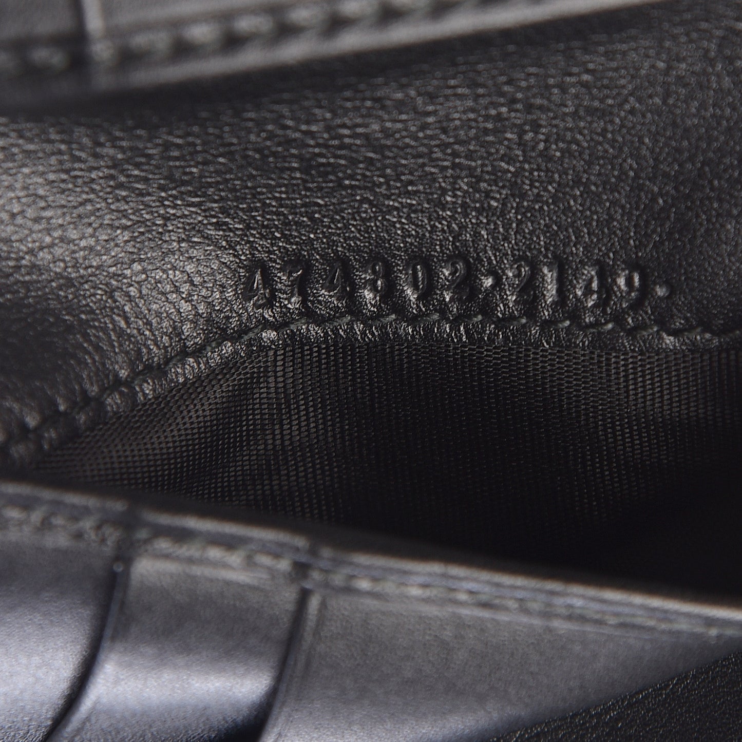 Calfskin Matelasse GG Marmont Wallet Black