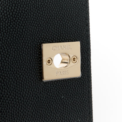 Chanel Iridescent Caviar Quilted Extra Mini Coco Handle Flap Black 6 of 12