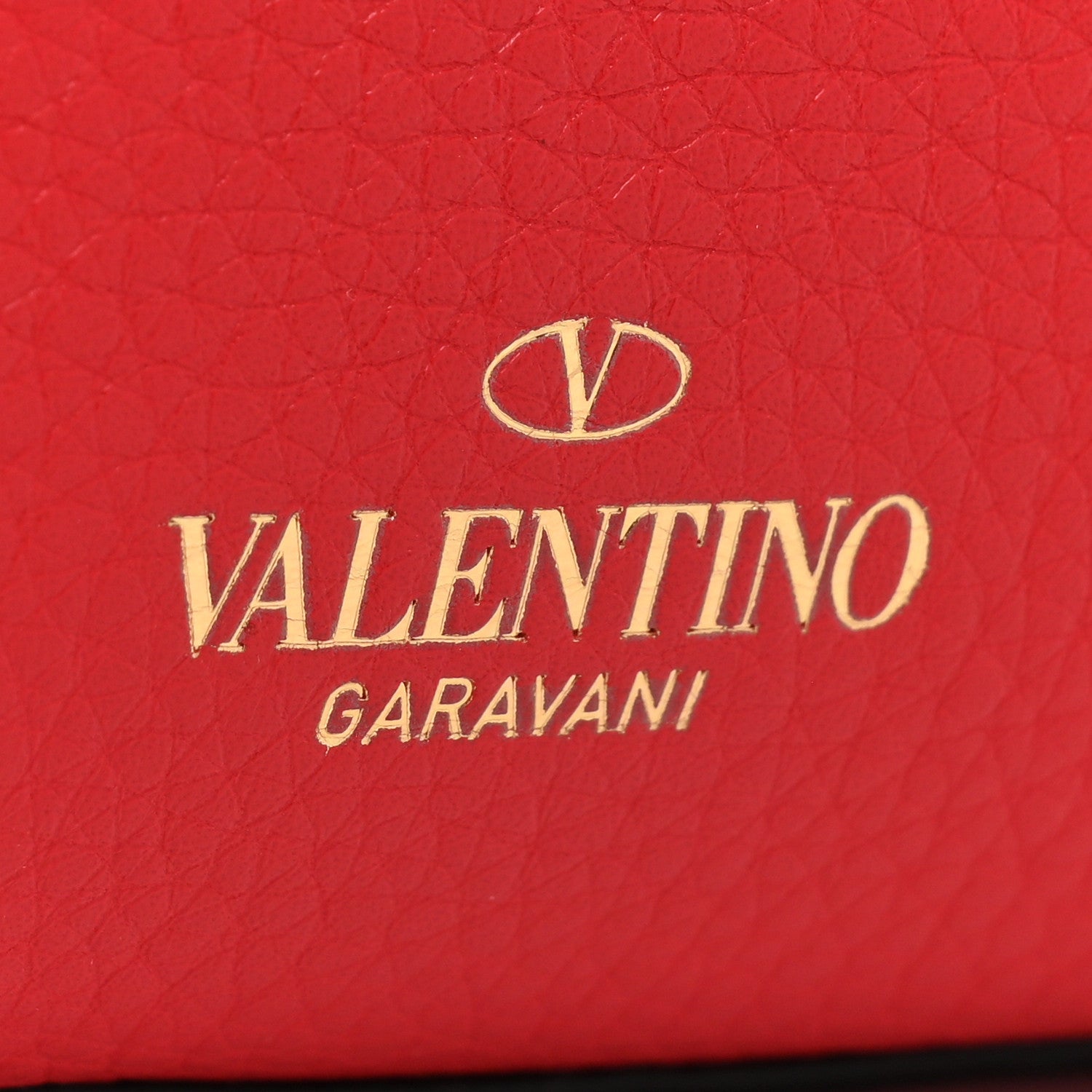 Valentino Garavani Grained Calfskin Small Rockstud Shoulder Tote Rouge Pur 10 of 10