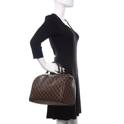 Louis Vuitton Damier Ebene Speedy 30 2 of 10