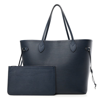 Louis Vuitton Epi Neverfull MM Indigo 1 of 4