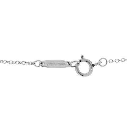 Tiffany Platinum 18K Yellow Gold Diamond Schlumberger Ten Stone Cross Pendant Necklace 5 of 5