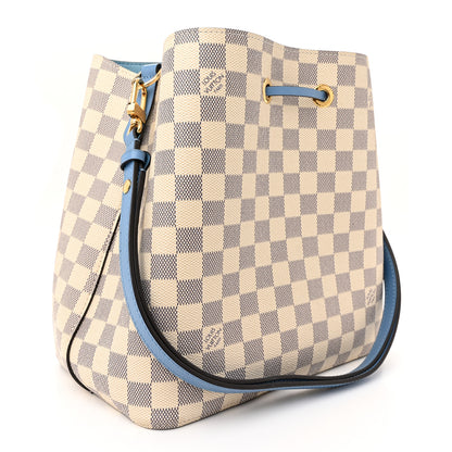 Louis Vuitton Damier Azur Neonoe MM Bleuet 3 of 9