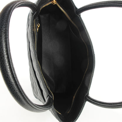Chanel Caviar Quilted Medallion Tote Black 7 of 8