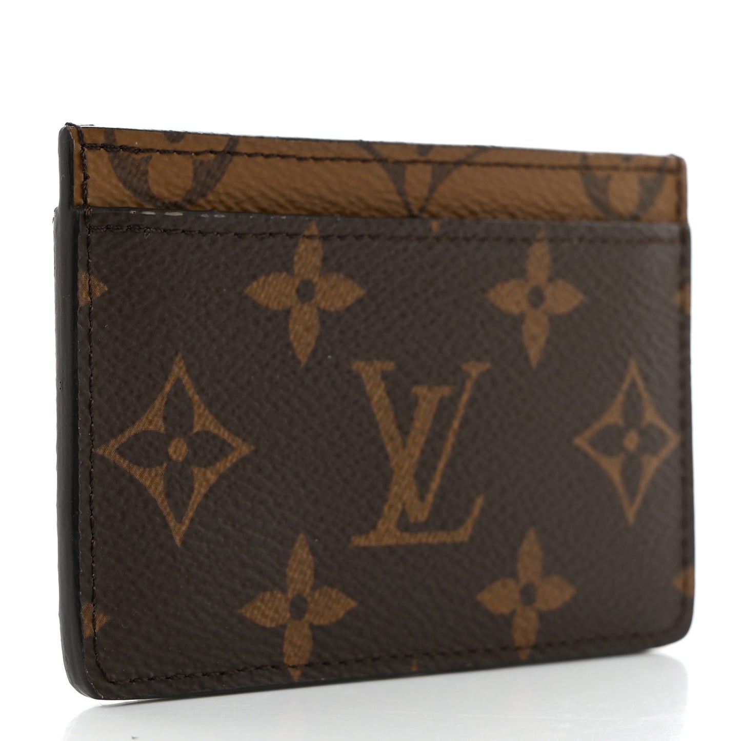 Reverse Monogram Card Holder