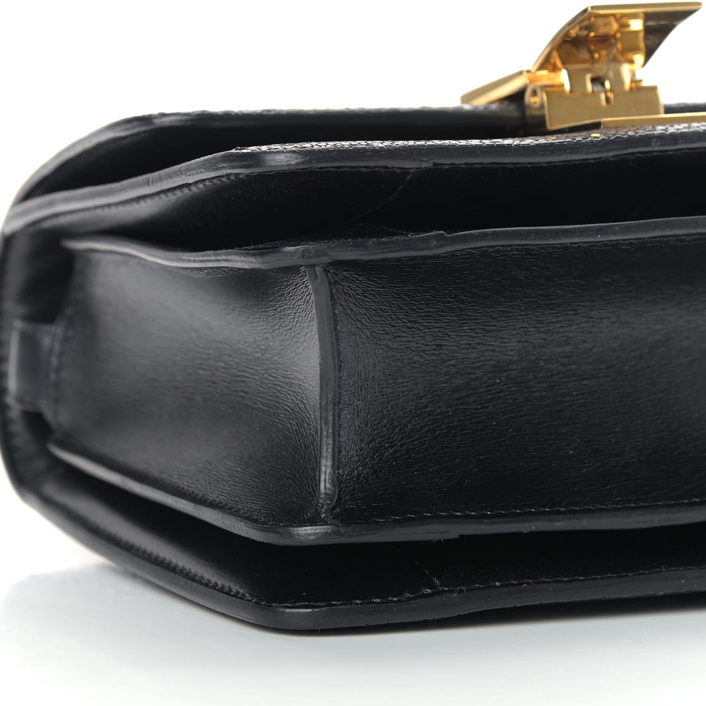 Stingray Small Classic Box Flap Bag Black