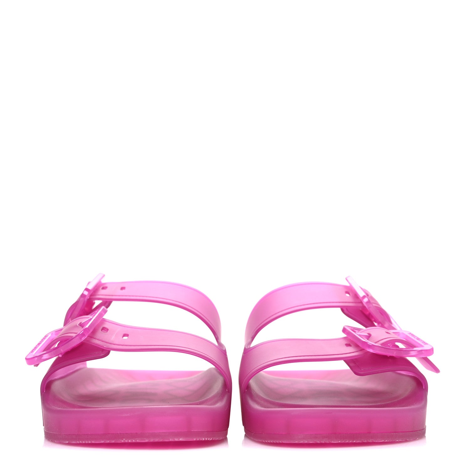 Balenciaga Technical Polyurethane Mallorca Slide Sandals 41 Pink 3 of 11