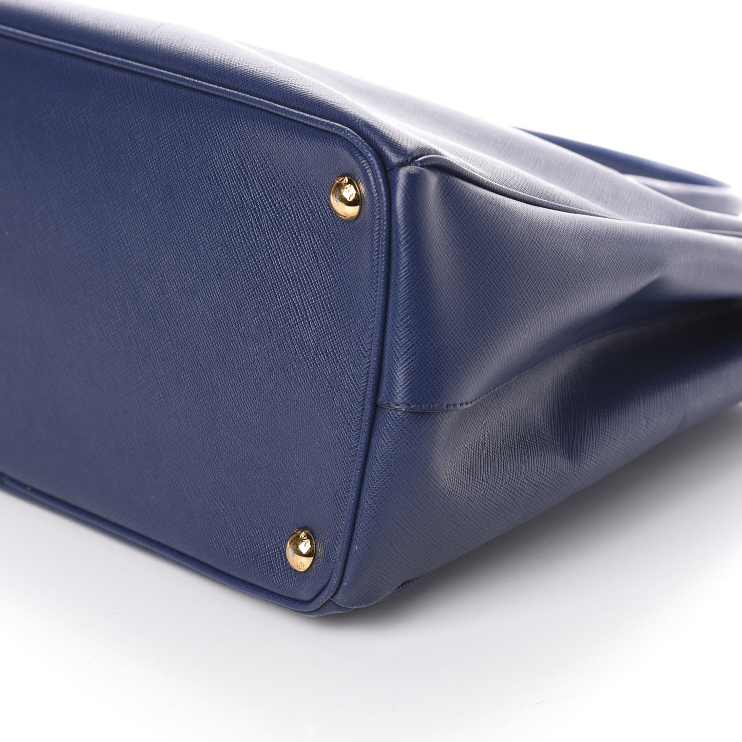 Saffiano Large Galleria Double Zip Tote Bluette