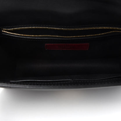 Valentino Garavani Vitello Medium Glam Lock Rockstud Flap Black 5 of 10