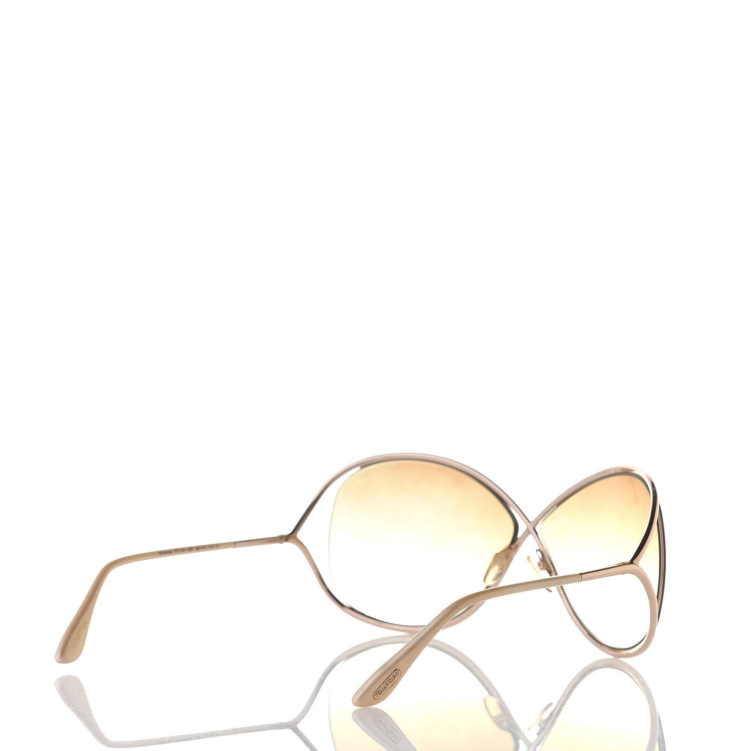 Tom Ford Miranda Crossover Sunglasses TF130 Gold 4 of 9