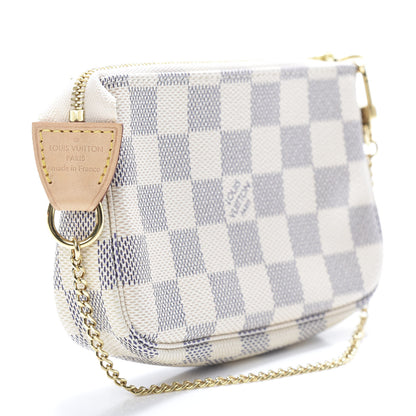 Louis Vuitton Damier Azur Mini Pochette Accessories 3 of 8