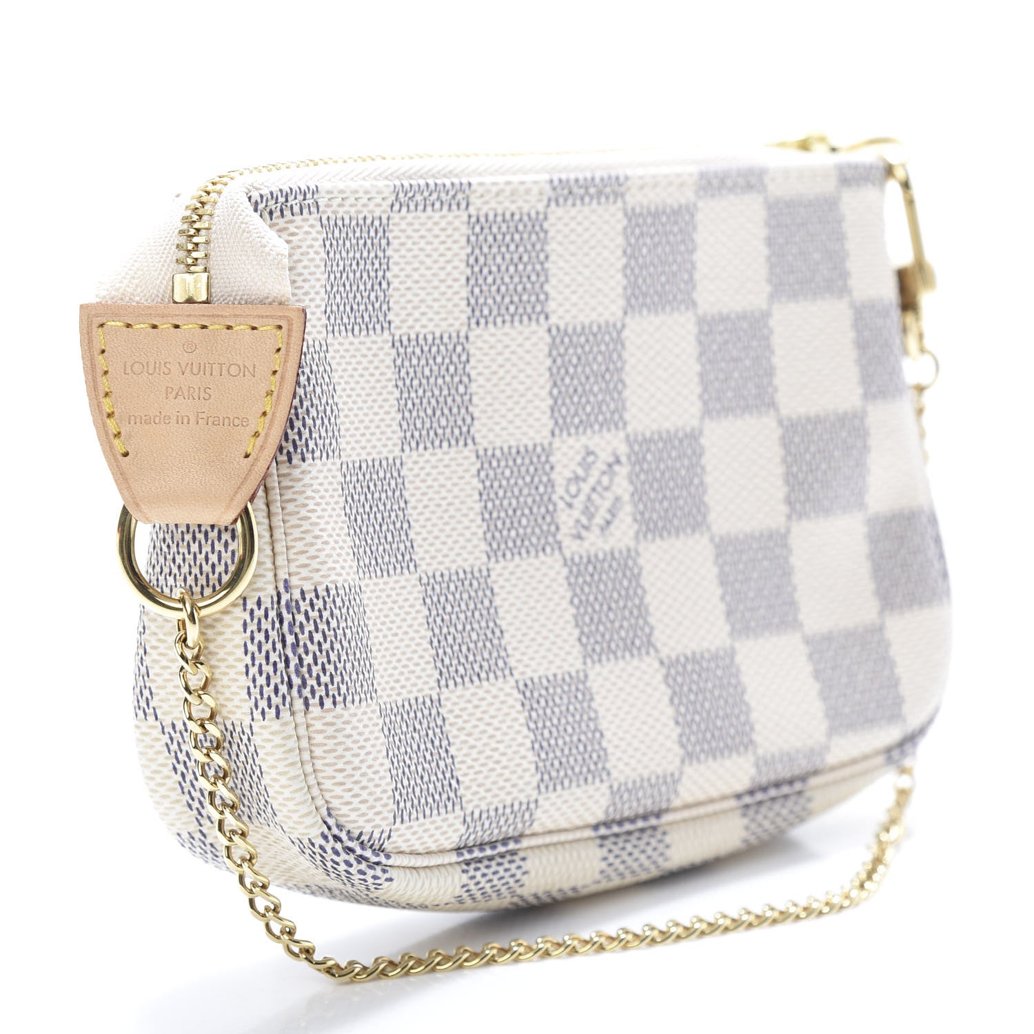 Louis Vuitton Damier Azur Mini Pochette Accessories 3 of 8
