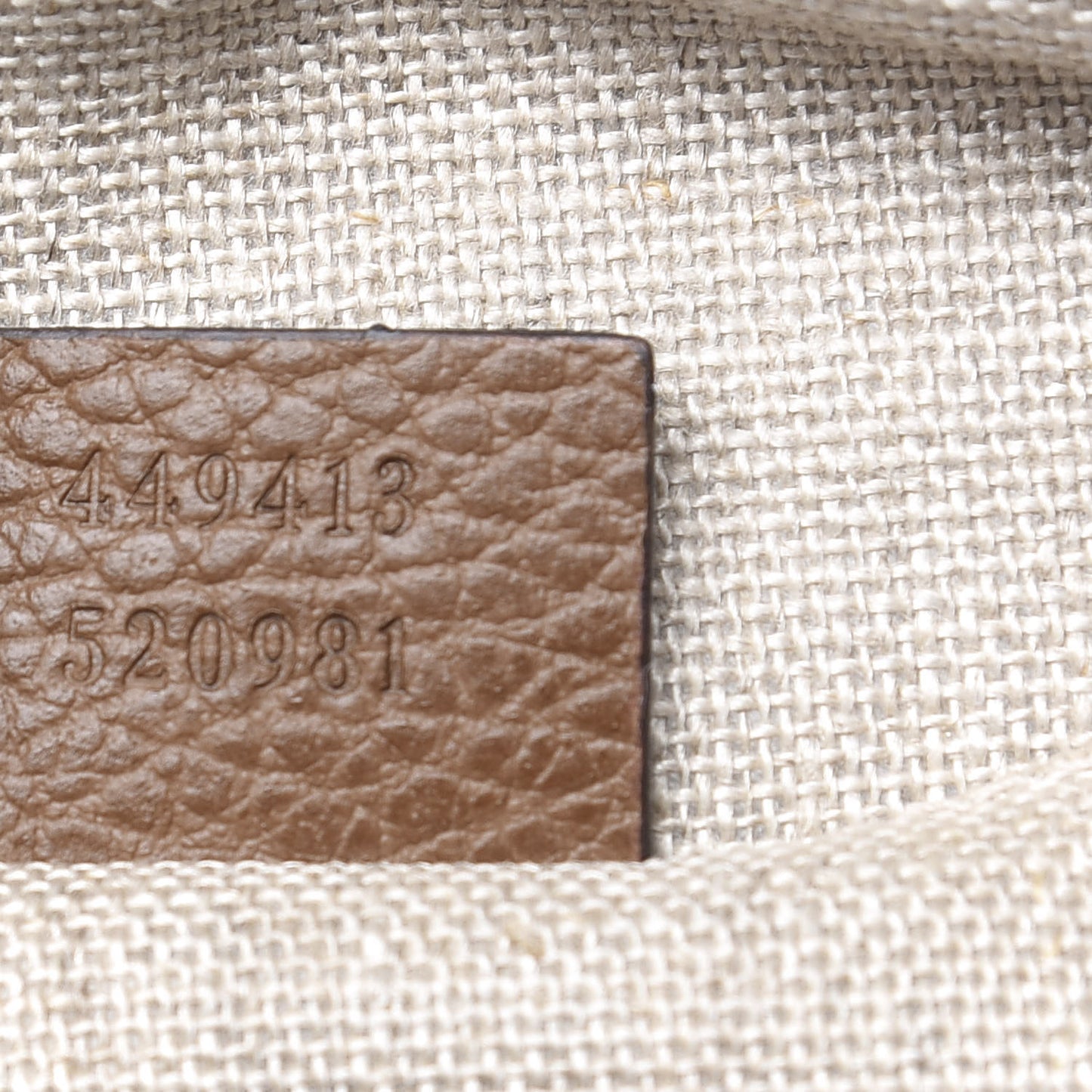 Monogram Mini Bree Messenger Bag Beige Tabacco