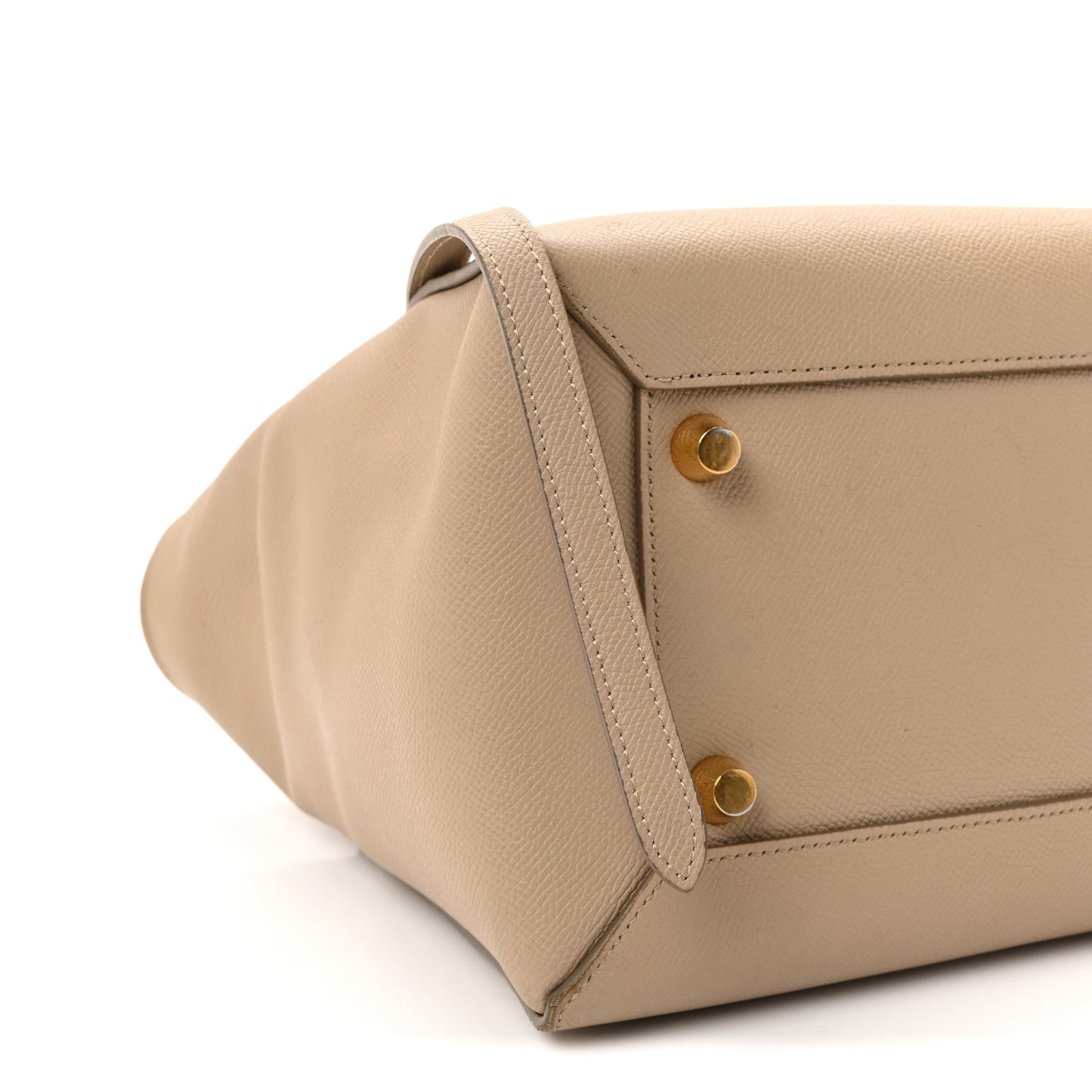 Grained Calfskin Mini Belt Bag Light Taupe