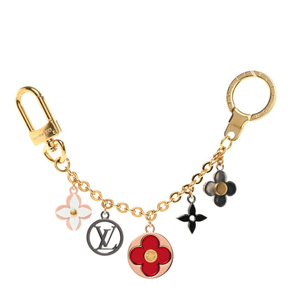 Louis Vuitton Preppy Flowers Bag Charm Chain Multicolor 1 of 5
