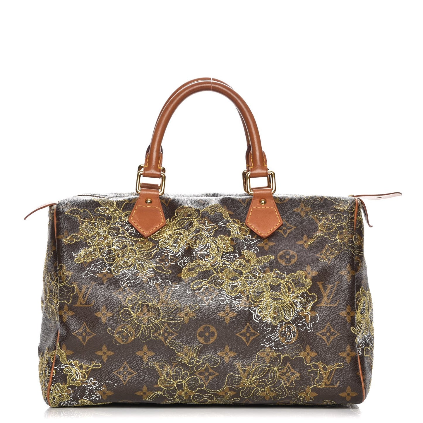 Monogram Dentelle Speedy 30 Gold