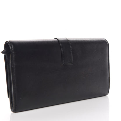 Saint Laurent Calfskin Classic Y Ligne Clutch Black 3 of 13