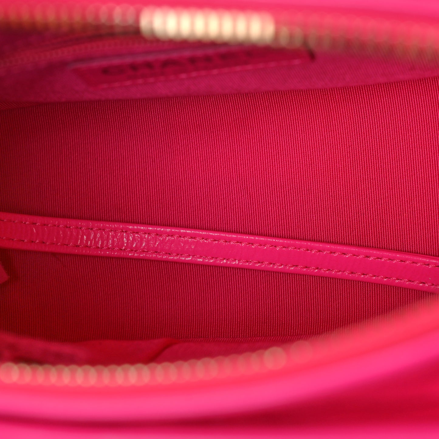 Goatskin Quilted Small Gabrielle Hobo Pink