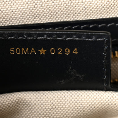 Christian Dior Oblique Saddle Bag With Strap Blue 7 of 10