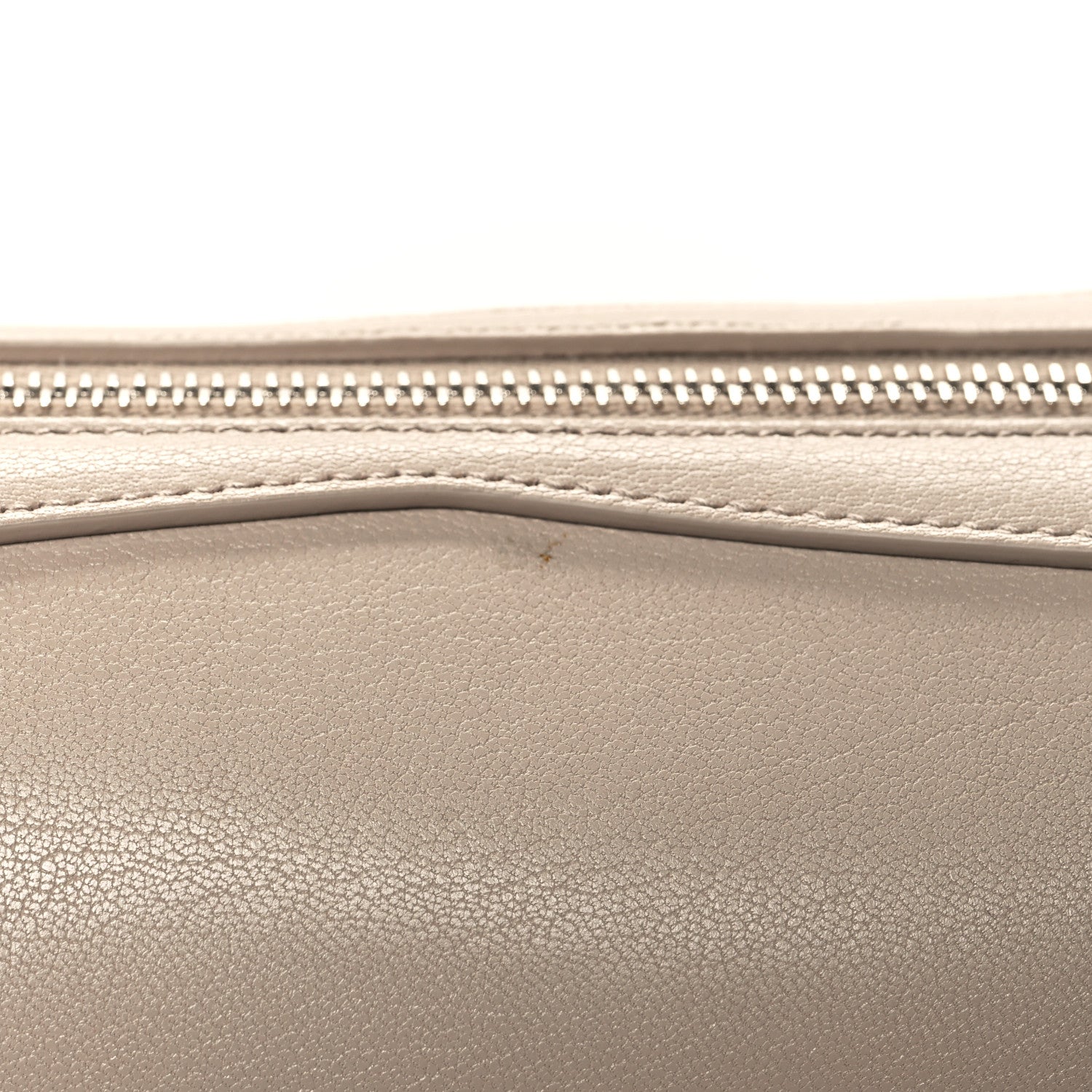 Alaia Shiny Goatskin Medium Le Teckel Bag Grege 10 of 12