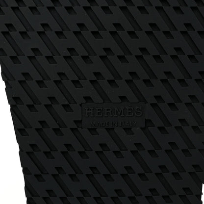 Hermes Nappa Womens Extra Sandals 35.5 Black 6 of 9