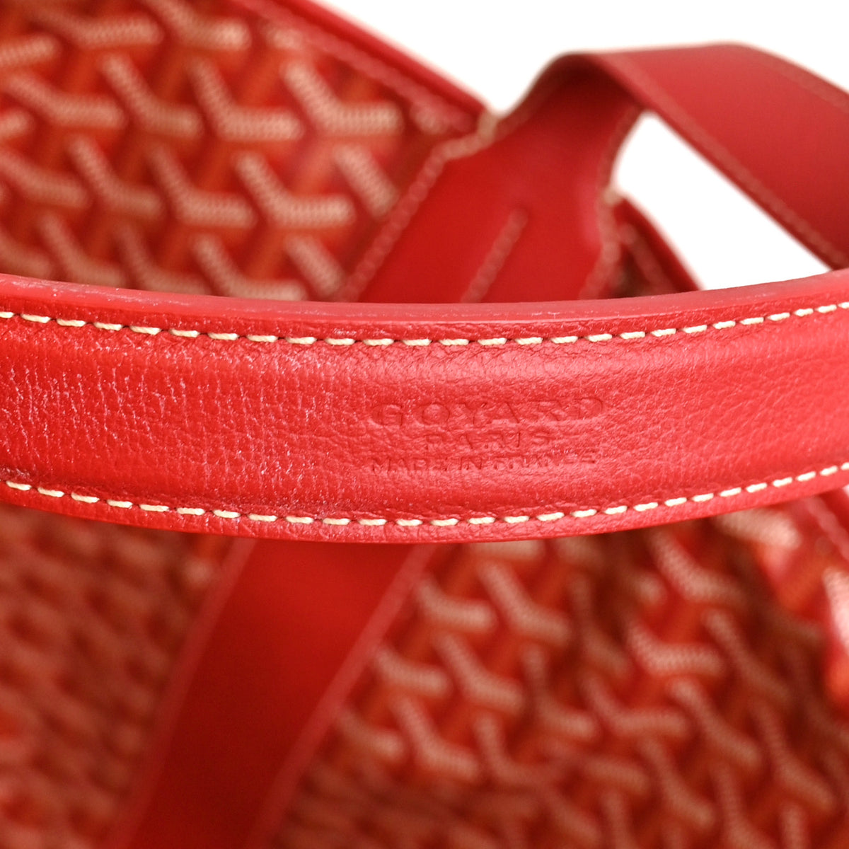 Goyardine Eden Roc Reversible Belharra Red