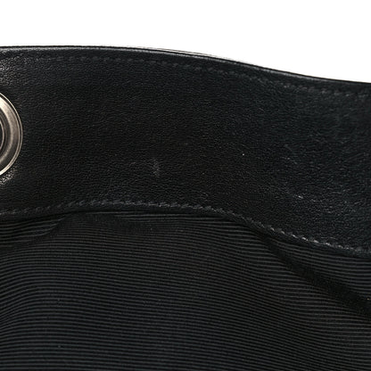 Saint Laurent Calfskin Medium Rider Bucket Bag Black 12 of 14