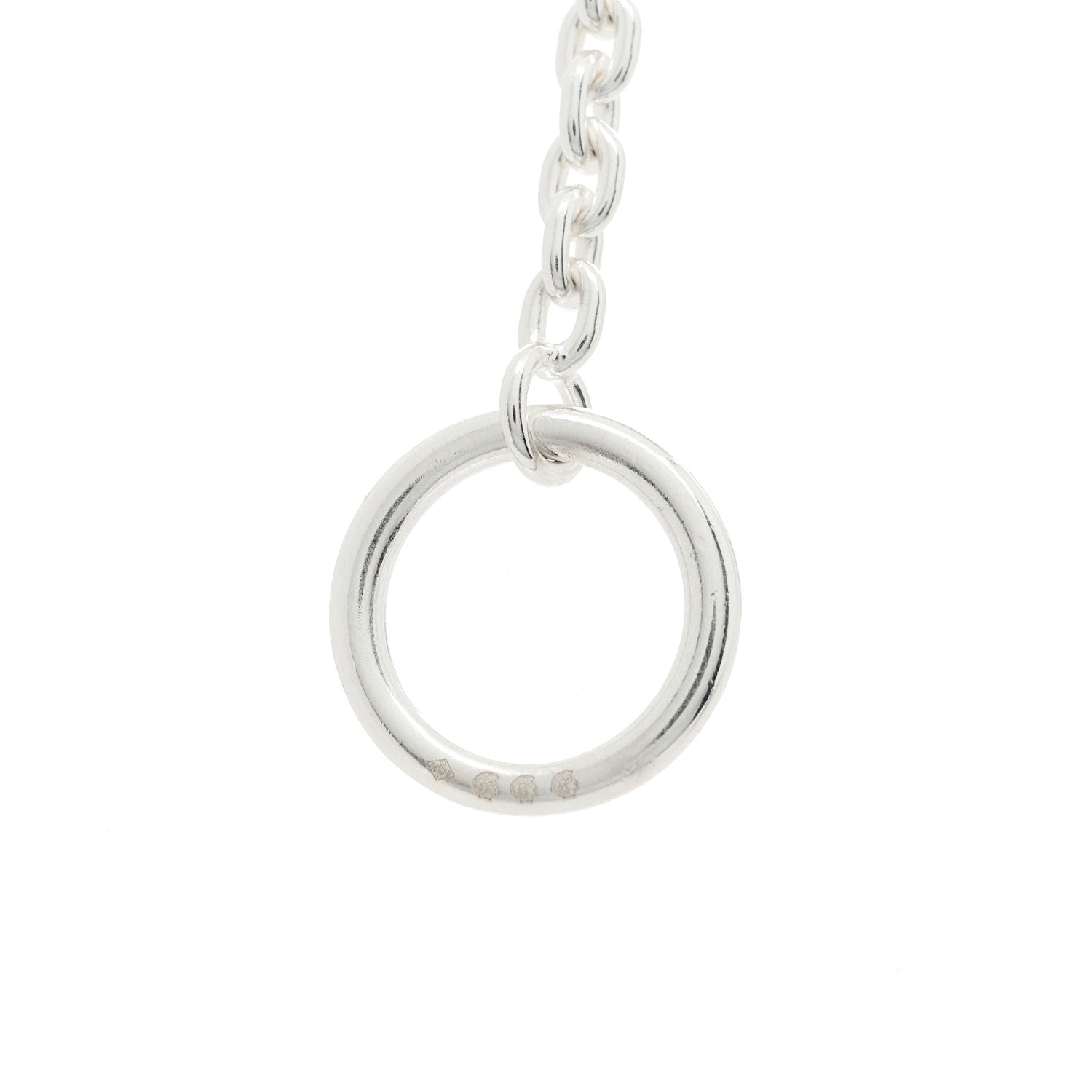 Hermes Sterling Silver Farandole Necklace 80 3 of 5