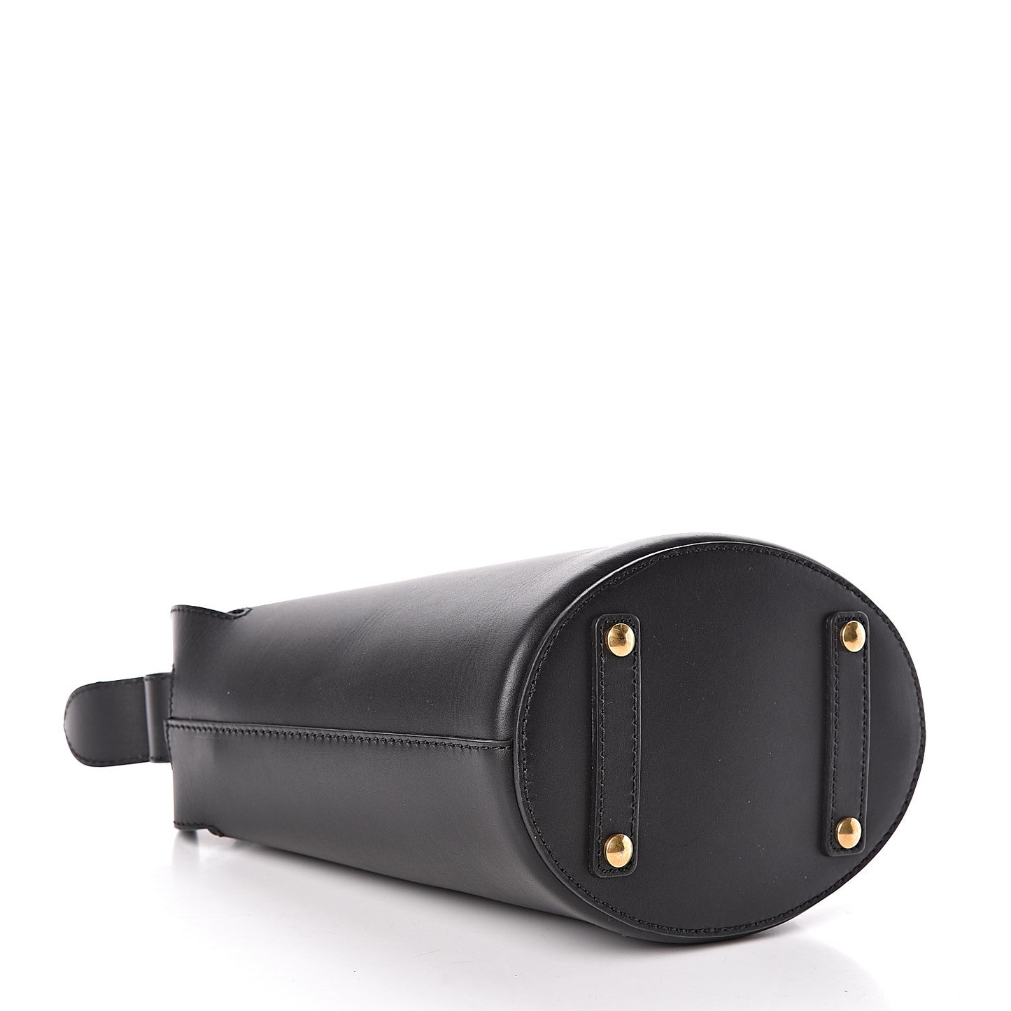 Supple Calfskin Small Bucket Black