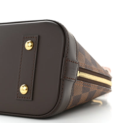 Louis Vuitton Damier Ebene Braided Alma BB 9 of 9