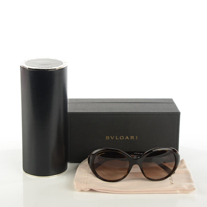 Bulgari Crystal Sunglasses 8154-B Tortoise 7 of 7