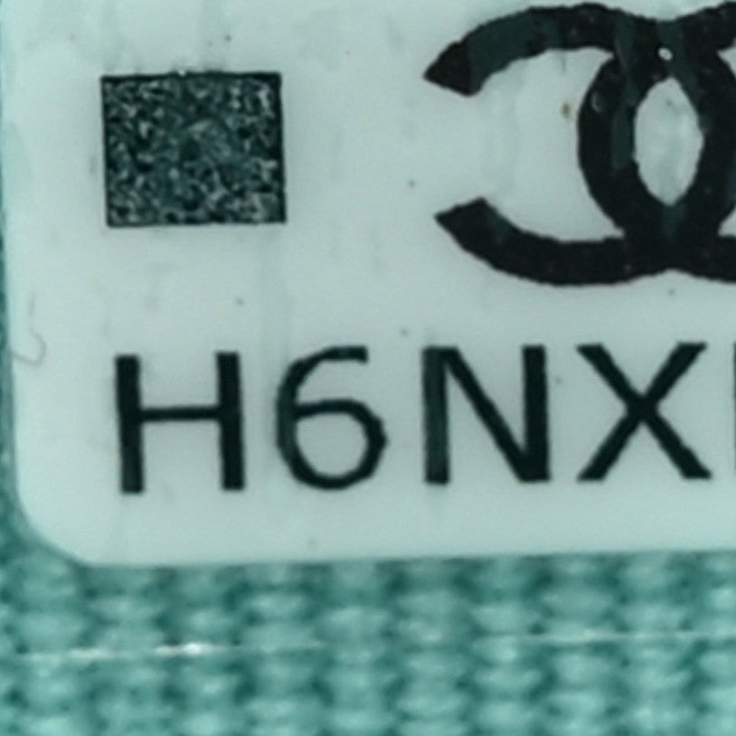 Chanel Caviar Quilted Zip Coin Purse Turquoise 7 of 12
