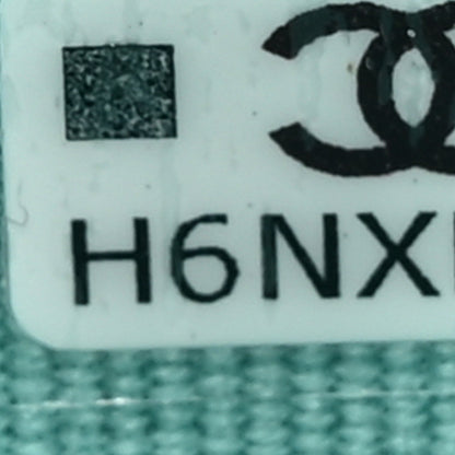 Chanel Caviar Quilted Zip Coin Purse Turquoise 7 of 12
