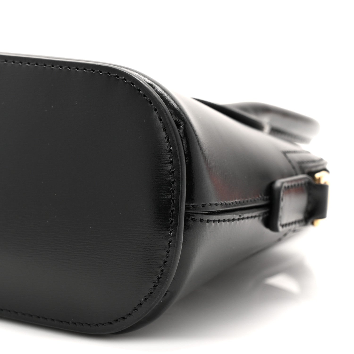 Celine Shiny Calfskin Mini Honorine Bag Black 8 of 8