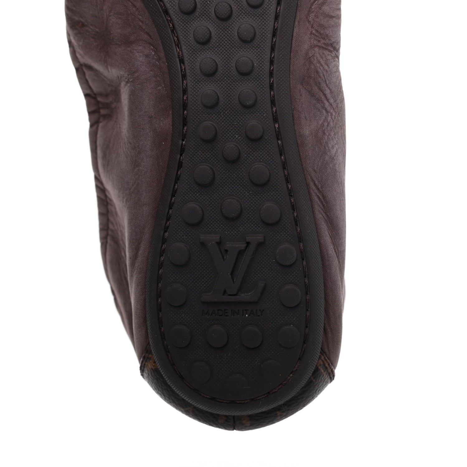 Louis Vuitton Monogram Suede Lucky Ballerina Flats 39 Brown 7 of 18