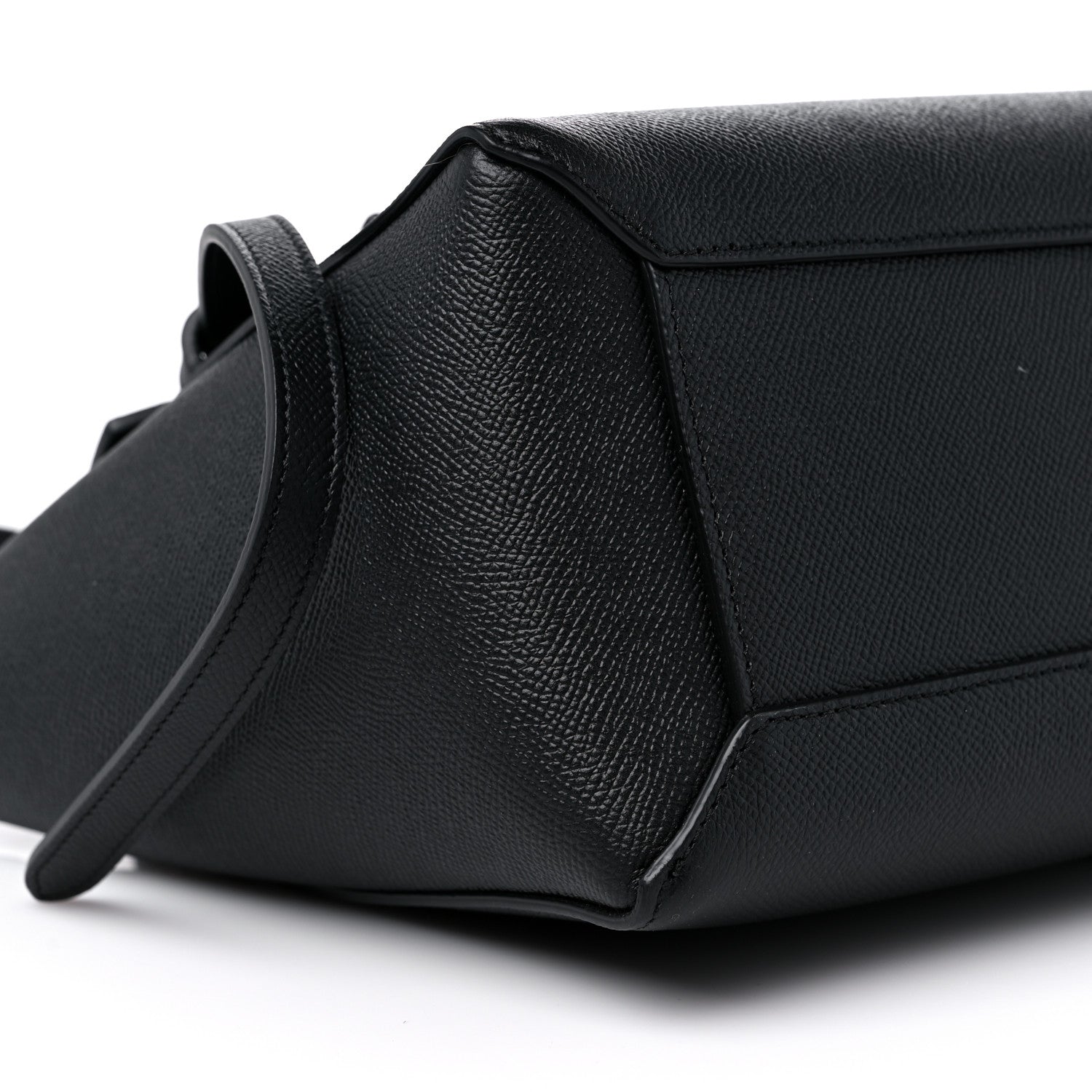 Celine Grained Calfskin Micro Belt Bag Black 8 of 10