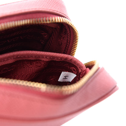 Prada Saffiano Lux Mini Camera Crossbody Bag Bruyere 13 of 15