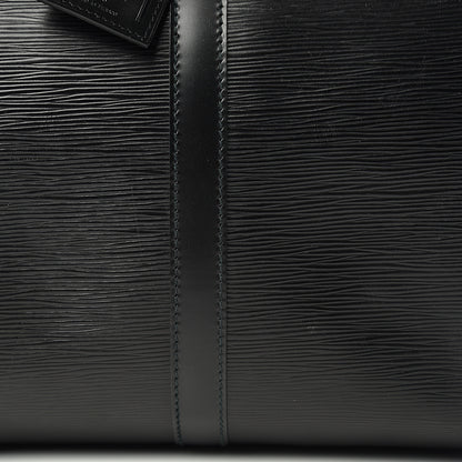 Louis Vuitton Epi Keepall 45 Black 7 of 17