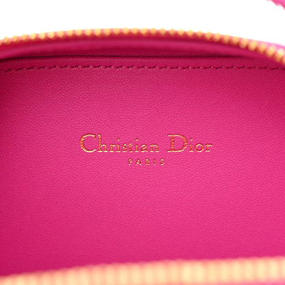 Christian Dior Calfskin CD Signature Oval Crossbody Camera Bag Rani Pink 6 of 11