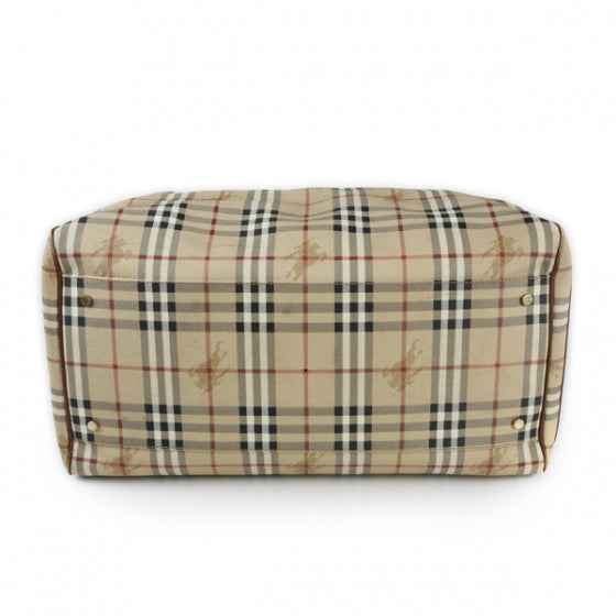 Haymarket Check Duffle Bag Brown