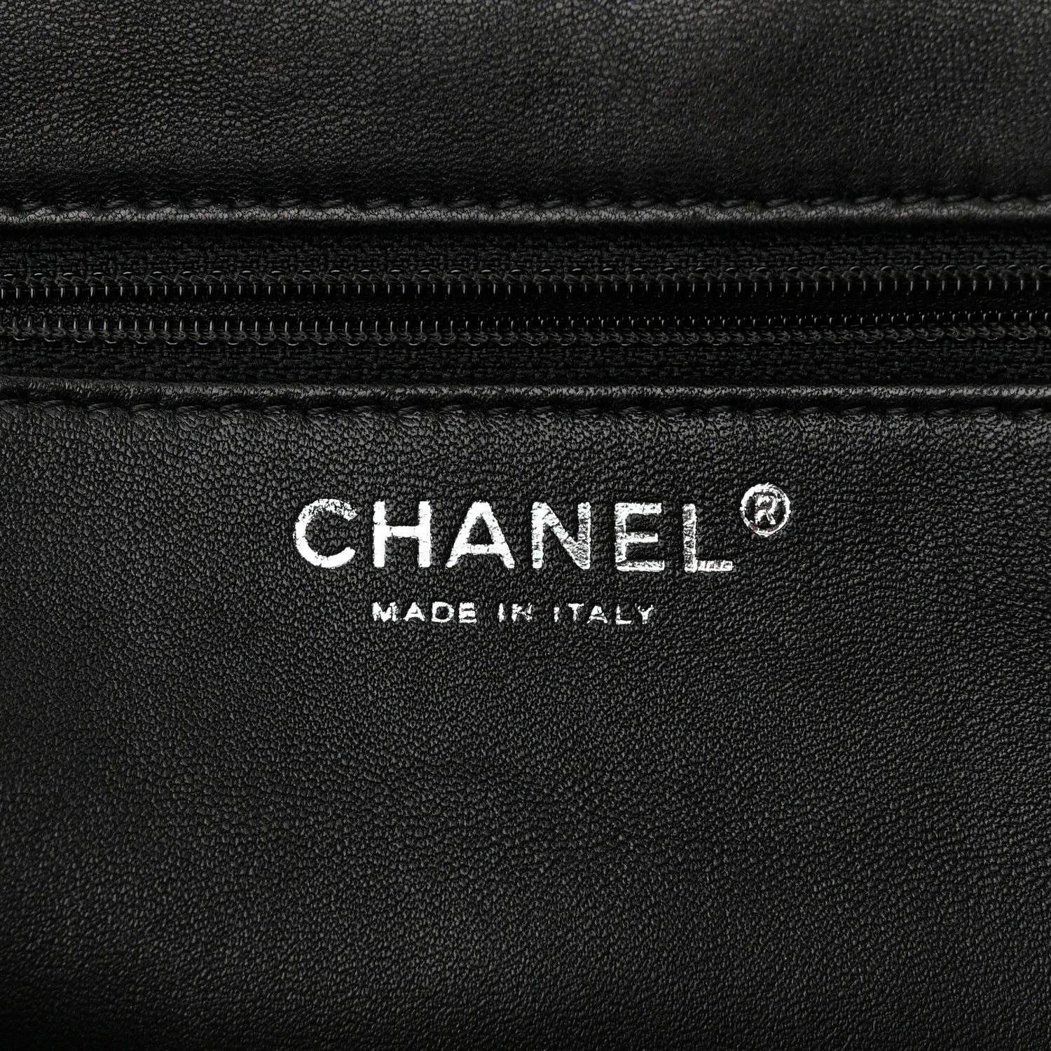 Chanel Shearling Lambskin Jumbo Chanel 100% Flap Black 6 of 10