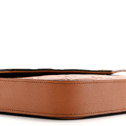 Louis Vuitton Empreinte Pochette Felicie Chain Wallet Cognac 9 of 13