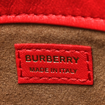 Burberry Calfskin Small Drawcord Pouch Red 5 of 12
