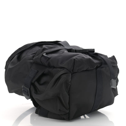 Burberry Nylon Logo Print Small Wilfin Backpack Black 4 of 10