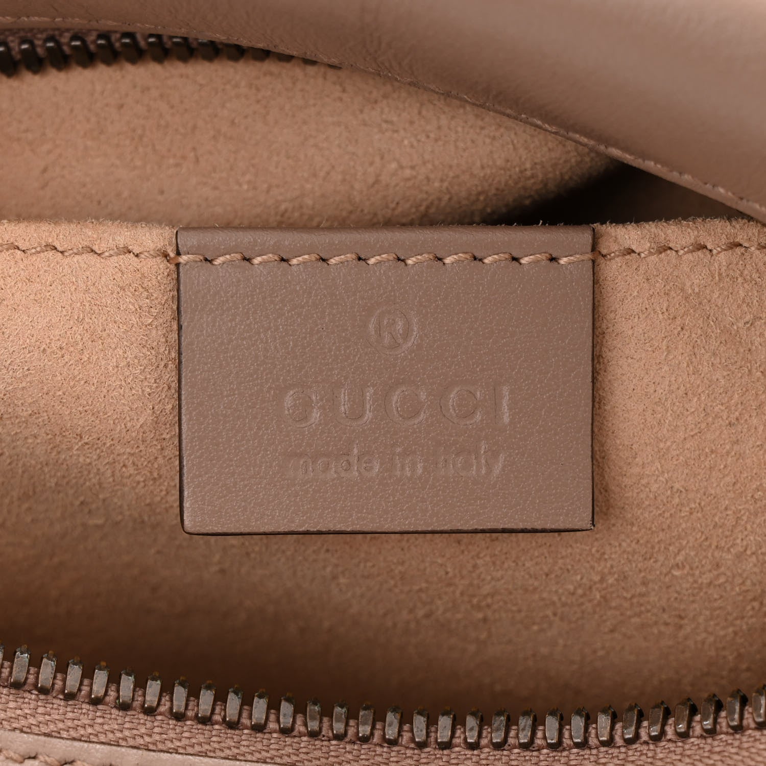 Gucci Calfskin Matelasse Small GG Marmont Chain Shoulder Bag Porcelain Rose 6 of 10