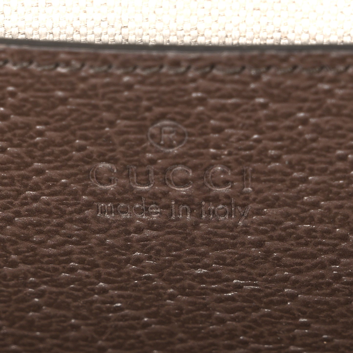 GG Supreme Monogram Web Small Ophidia Top Handle Shoulder Bag Brown